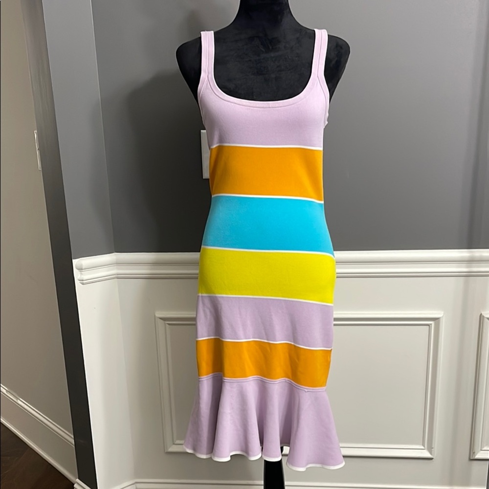 Tanya Taylor Pink Sleeveless Sundress
